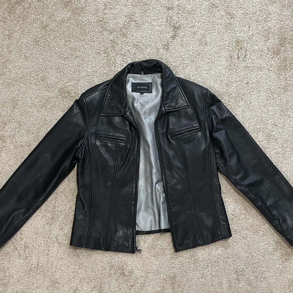 Guess leather jacket